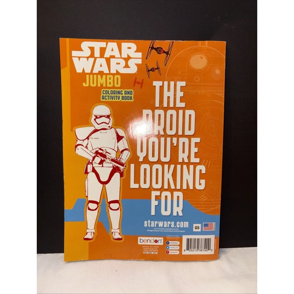 Star Wars Jumbo Coloring and Activity Book - The Droid You're Looking For (Softc